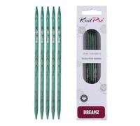 Aiguilles Double Pointe Knitpro Dreamz 15cm 3,5mm