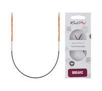 KnitPro Aiguilles circulaires fixes Dreamz 25 cm Taille US 1 (2,25 mm)