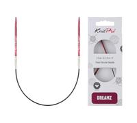 KnitPro Dreamz Aiguilles circulaires fixes 25 cm Taille US 2 (2,75 mm)