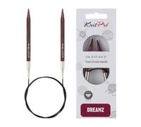 KnitPro Dreamz Aiguilles circulaires fixes 80 cm Taille US 10,75 (7 mm)