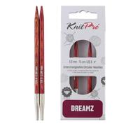 KnitPro Aiguilles circulaires interchangeables Dreamz 10 cm (4") Taille 5,00 mm