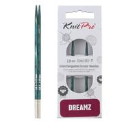 KnitPro Aiguilles interchangeables Dreamz 3,25 mm (Taille US 3) 13 cm - K200516