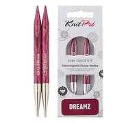 KnitPro Dreamz Aiguilles circulaires interchangeables 13 cm Taille 9 mm