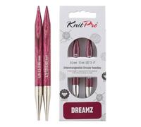 KnitPro Dreamz Aiguilles interchangeables (spéciales) 10 cm | Taille US 13 (9 mm)