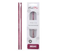 KnitPro Dreamz Crochet en bois lisse poli pour débutants et expérimentés 4,00 mm 1 crochet