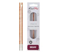 KnitPro Dreamz Crochet tunisien lisse poli pour débutants et expérimentés 3,75 mm 1 crochet