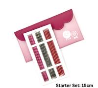KnitPro Dreamz Lot D’Aiguilles Double Point En Bois De Bouleau