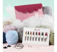 KnitPro Dreamz Mini Interchangeable Circulaire Aiguille Set (5cm) 8 Tailles (