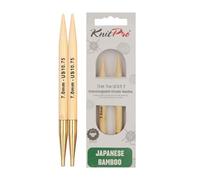 KnitPro Embouts interchangeables en Bambou 7,00 mm - 3 pièces