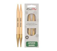 KnitPro Embouts interchangeables en Bambou 9,00 mm - 3 pièces