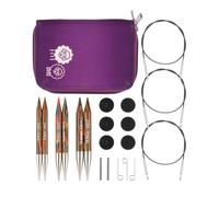 KnitPro Ensemble aiguilles circulaires interchangeables Symfonie - grosses 9/10/12 mm + accessoires
