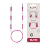 KnitPro Épingles à tricoter circulaires Rose 100 cm x 5,5 mm