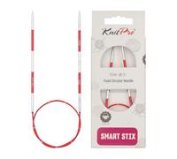 KnitPro Épingles à tricoter circulaires Aluminium 40 cm x 2,5 mm Rouge