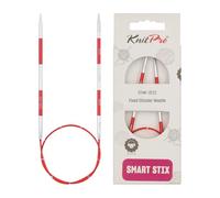 KnitPro Épingles à tricoter circulaires en aluminium 40 cm x 3 mm Rouge