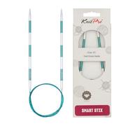 KnitPro K42088 SmartStix Aiguille à Tricoter Circulaire, Aluminium, Vert, 80cm x 3,75mm