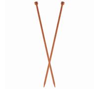 KnitPro Gingembre Simple Pointu Tricot Aiguilles 35cm en Bois - Tailles:3mm-12mm