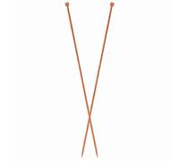 KnitPro Gingembre Simple Pointu Tricot Aiguilles en Bois 30cm - Tailles ;
