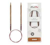 KnitPro Ginger Fixes Aiguilles À Tricoter Circulaires De 80 Cm X 3,75 Mm