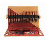 KnitPro – Lot aiguilles à tricoter interchangeables Ginger, 11 paires, câbles 40/50 cm, coffret