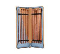 KnitPro Ginger Lot de Aiguilles pour Veste 35 cm, Bois, Marron