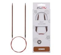 KnitPro Ginger Repères Fixes À Tricoter Circulaires De 60 Cm X 3,25 Mm