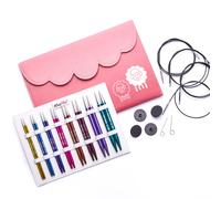 KnitPro Interchangeable Aiguille à Tricoter Circulaire Pointes Deluxe Ensembles,