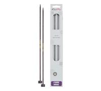 KnitPro Jadore Cubics aiguilles à tricoter à pointe unique Diamètre 3,50 mm Longueur 25 cm, Lilas, 26-1923502015