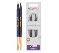 KnitPro J'Adore Cubics Knit Pins - Aiguilles à tricoter circulaires interchangeables - Pour câble de 60 cm et plus - 8,00 mm, lilas, 26-1940100224