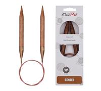 KnitPro K31099 Épingles à Tricoter Assorties 80 cm x 12 mm, Bois, Coloris Assortis, 80cm x 12mm