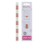 KnitPro K42023 SmartStix Jeu d'aiguilles en métal, Coloré, 20cm, 2,5mm