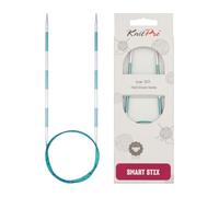 KnitPro K42085 SmartStix Aiguille à Tricoter Circulaire, Métal, Coloré, 80cm, 3mm