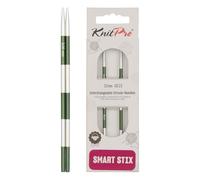 KnitPro K42121 42121 SmartStix Pointe à Aiguilles, métal, Multicolore, 3 mm, Coloré, 3mm