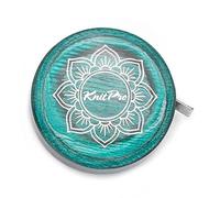 KnitPro - KnitPro The Mindful Collection Couleur Sarcelle (152cm/US60”) Escamotable en bois Intérieur Ruban à Mesurer - 1 Pièce