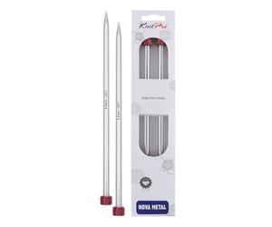 KnitPro KP10239 Nova Aiguille Simple Pointe Bois Multicolore 30 x 0,6 x 5 cm