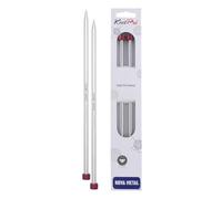 KnitPro Aiguille à tricoter simple pointe Nova KP10260 Bois multicolore 40 cm 6,5 mm