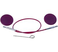 KnitPro Câble interchangeable KP10500 - Bois Violet 40 cm pour aiguilles courtes