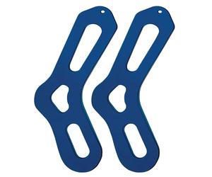 KnitPro KP10828 Lot de 2 Bloquers Translucides Bois Multicolore 25 x 0,34 x 5 cm