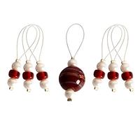 KnitPro KP10935 Marqueurs de Point de Perle Bois Multicolore 22 x 0,5 x 11,2 cm