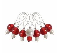KnitPro KP10937 Marqueurs de Point de Perle Bois Multicolore 45,5 x 1 x 5 cm