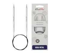 KnitPro KP11340 Nova Aiguille Circulaire Fixe Bois Multicolore 47,5 x 1,6 x 5 cm