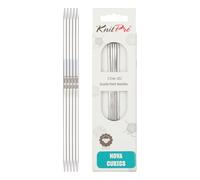 KnitPro KP12104 Nova Cubique Aiguille Double Pointe Bois Multicolore 38,5 x 0,5 x 13 cm