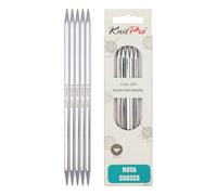 KnitPro – Aiguille double pointe KP12111 Cubique de Nova Bois multicolore 22 x 0,6 x 5 cm