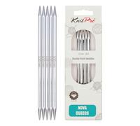 KnitPro KP12112 Nova Cubique Aiguille Double Pointe Bois Multicolore 11,5 x 0,8 x 7 cm