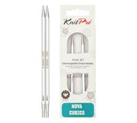 KnitPro KP12322 Nova Cubique Aiguille Circulaire Interchangeable Normale Bois Multicolore 38 x 5,5 x 1,6 cm