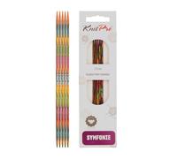 KnitPro KP20104 Symphonie Aiguille Double Pointe Bois Multicolore 25 x 2 x 8 cm