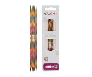KnitPro KP20106 Symphonie Aiguille Double Pointe Bois Multicolore 49,5 x 1,3 x 5 cm