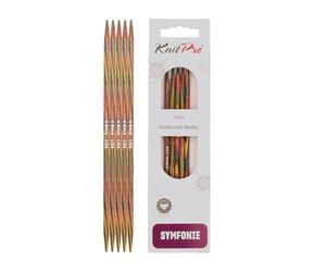 KnitPro KP20121 Symphonie Aiguille Double Pointe Bois Multicolore 22 x 0,5 x 11,2 cm