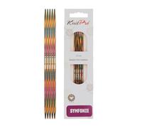 KnitPro KP20134 Symphonie Aiguille Double Pointe Bois Multicolore 47,5 x 0,9 x 5 cm