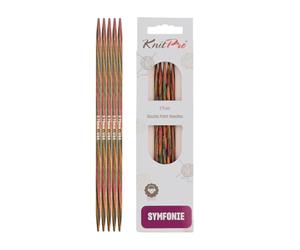 KnitPro KP20135 Symphonie Aiguille Double Pointe Bois Multicolore 47,5 x 0,9 x 5 cm