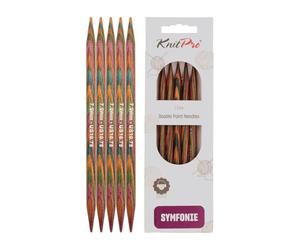 KnitPro KP20146 Symphonie Aiguille Double Pointe Bois Multicolore 31 x 2,1 x 18 cm